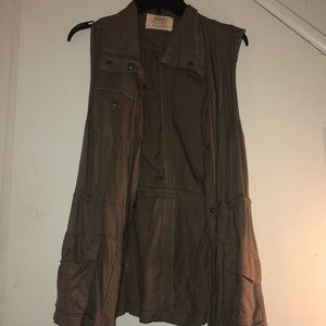Olive Utility Vest